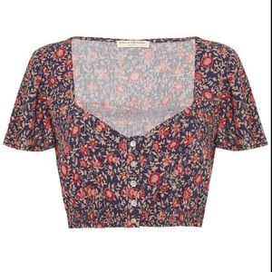 Spell Jasmine Cropped Top